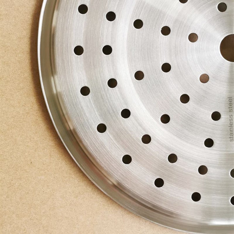 厚实1/1不锈钢蒸格蒸笼片蒸包子蒸盘蒸馒头篦子蒸架蒸屉2 cm