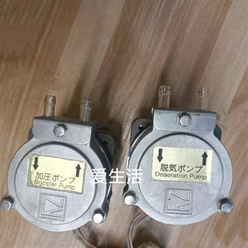 日机装DBB-27加压泵脱气泵马达电机加压头血透机配件 原装拆机