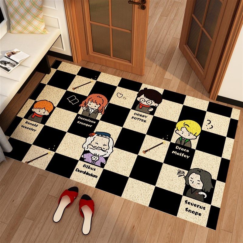 哈利波室外加厚地垫新款口前感级家用入户门丝圈特进裁剪,居家布艺,入户地垫,淘宝优惠券,粉丝福利购,淘宝优惠卷