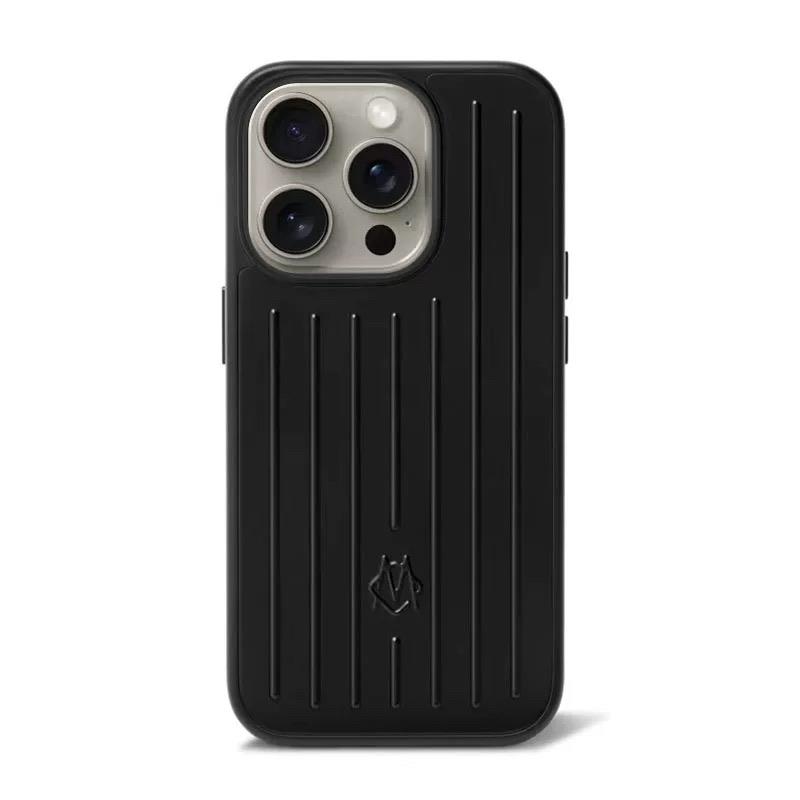 适用于大牛&日默瓦iPhone16promax手机壳新款绿色磁吸无线充RIMOWA15保护套16pro行李箱铝镁合金防摔官方推介