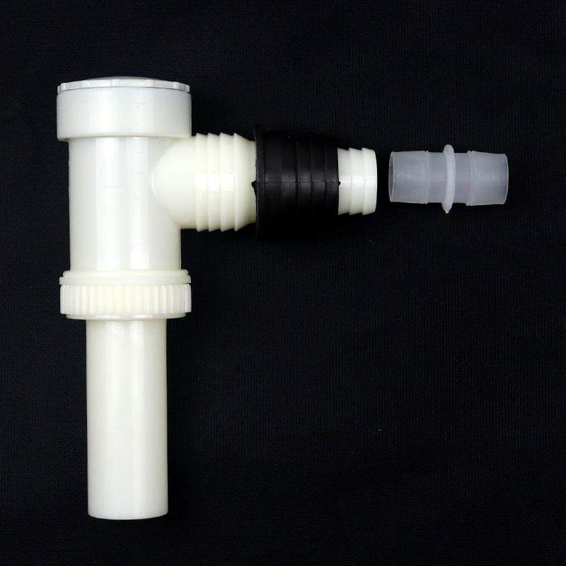 空调管子快速接地漏三通专用对接头洗衣机排水管三头二合一出水口