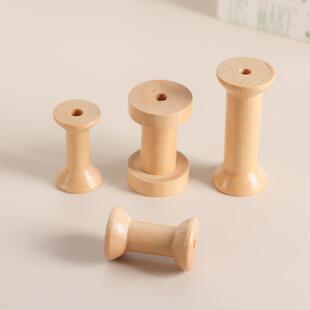 手工diy刺绣工具木质十字绣绕线轴编织辅助工具家用缝纫理线轴