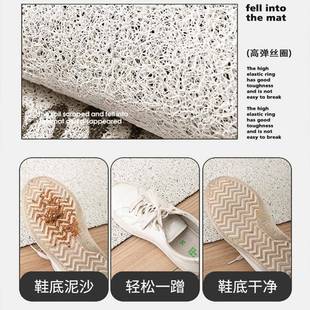 复古入户门地垫家用丝圈耐脏防滑门垫可裁剪进门耐磨脚垫 意式