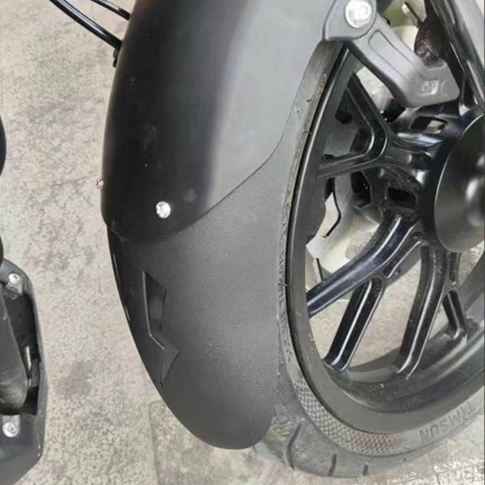 电动车摩托车改装前后加长挡泥板春风改装通用后轮加长挡水皮泥瓦