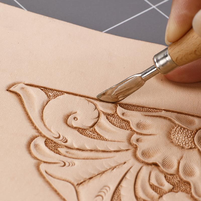 仿Craft皮雕压擦器 植鞣革塑型工具手工diy皮具皮雕压擦起鼓器