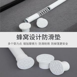 杆卫生间门帘隔断半帘衣柜撑杆子 免打孔杆子伸缩杆窗帘浴帘免安装