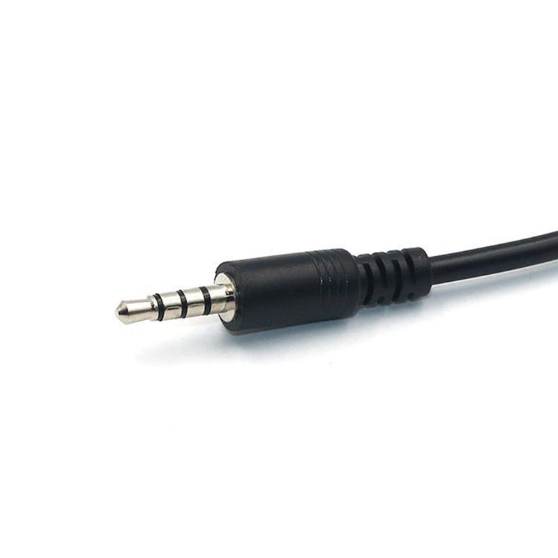 aux转usb转换线 usb母转耳机插头公3.5mm音频公头转usb母头转接线