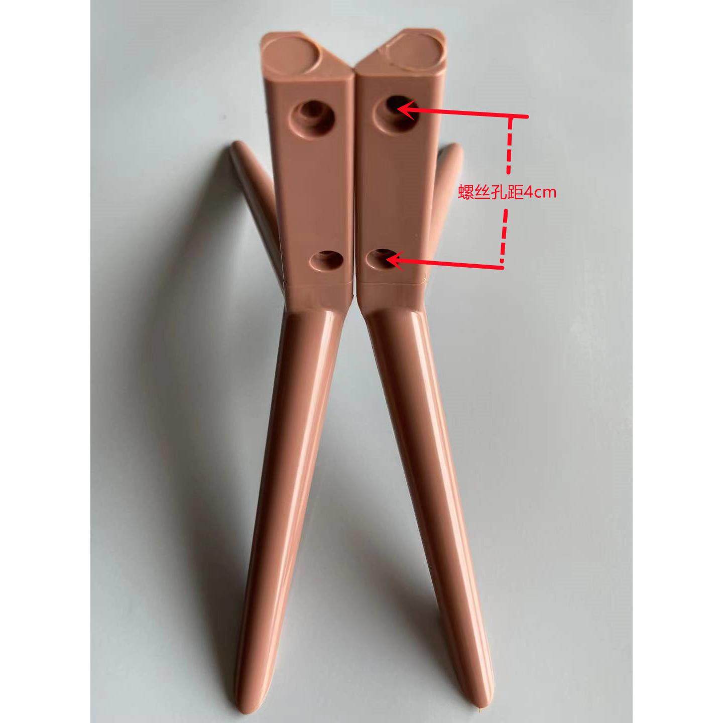 15/32/42寸组装液晶杂牌小电视专用底座桌面通用八字脚支架撑腿
