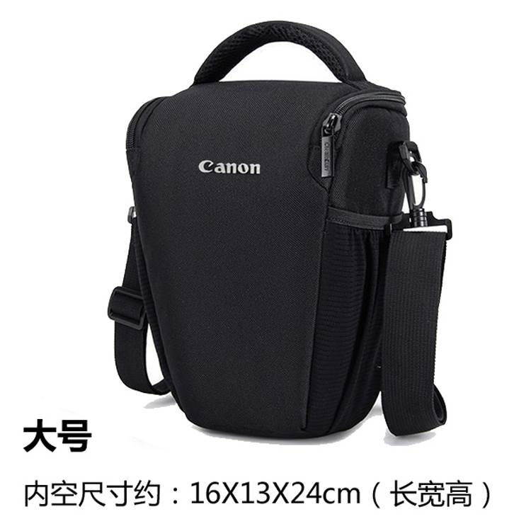防水单反相机包EOS5D43280D70D850D810D90户外摄影腰包单肩三角包