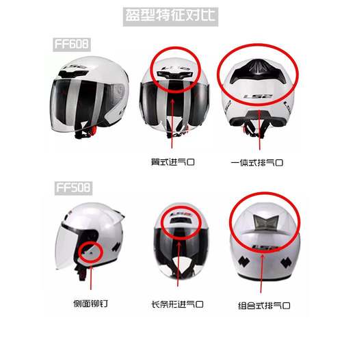 of608半盔ls2镜片OF-MHR-104日夜通用LS2风镜四分三头盔配件玻璃