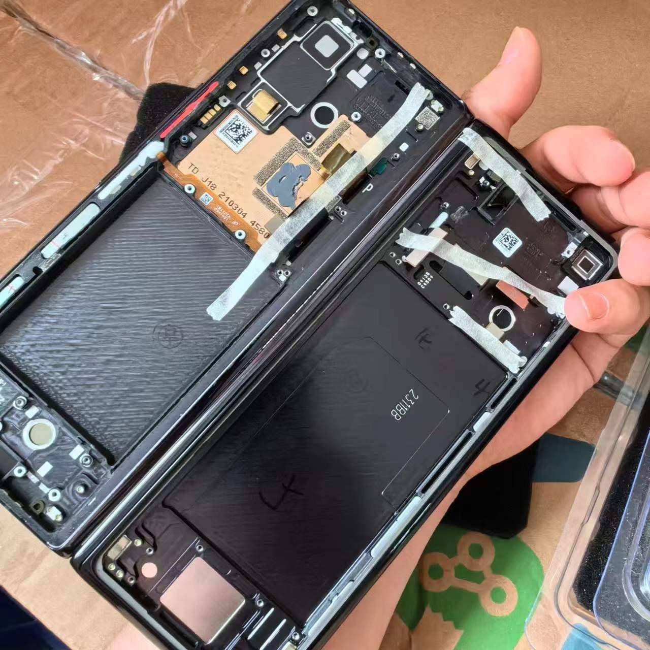 鼎城适用米Mix Fold屏幕总成Fold外屏幕总成内屏折叠显示屏幕带框