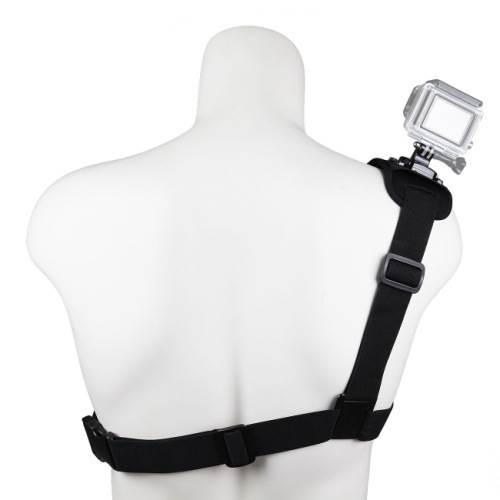 运动相机肩带肩膀固定支架gopro配件大疆摄像机单肩斜肩带单胸带