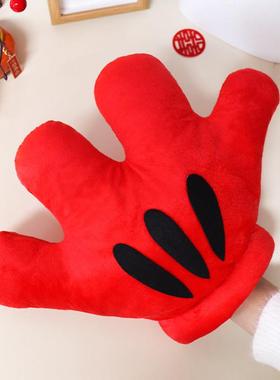 指东看西接亲小游戏结婚道具红色手指指挥棒趣味堵门拦门新郎伴郎