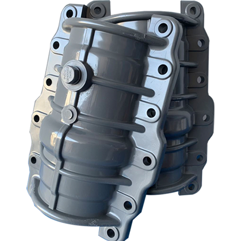 PC哈夫节UPC管抢修节承压mp灰色管径 75 9