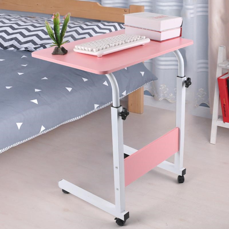 厂家笔记本电脑升降桌 床上书桌写字小桌子 升降移动床边桌