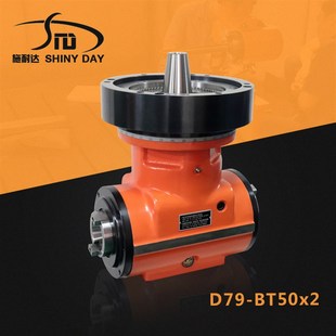 龙门侧铣头 加工中心角度头向输出 侧面镗攻 9度 直角