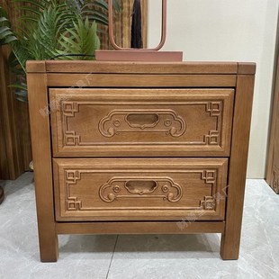 烫蜡全实木格木大床金梨木仿古菠萝格人床卧家具加厚大床