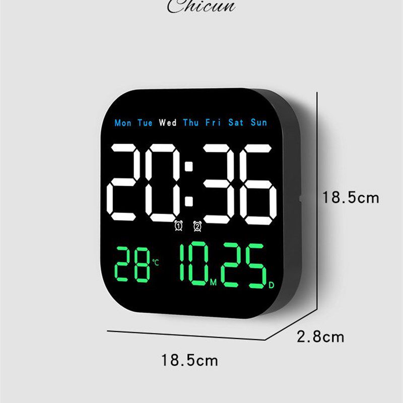 新款数字时钟LD客厅挂钟摆台式电视柜钟表,家居饰品,台钟/闹钟,淘宝优惠券,粉丝福利购,淘宝优惠卷