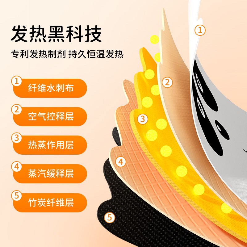 超亚热敷蒸汽面罩面膜伴侣促进吸收补水加热脸部美容熊猫缓解疲劳