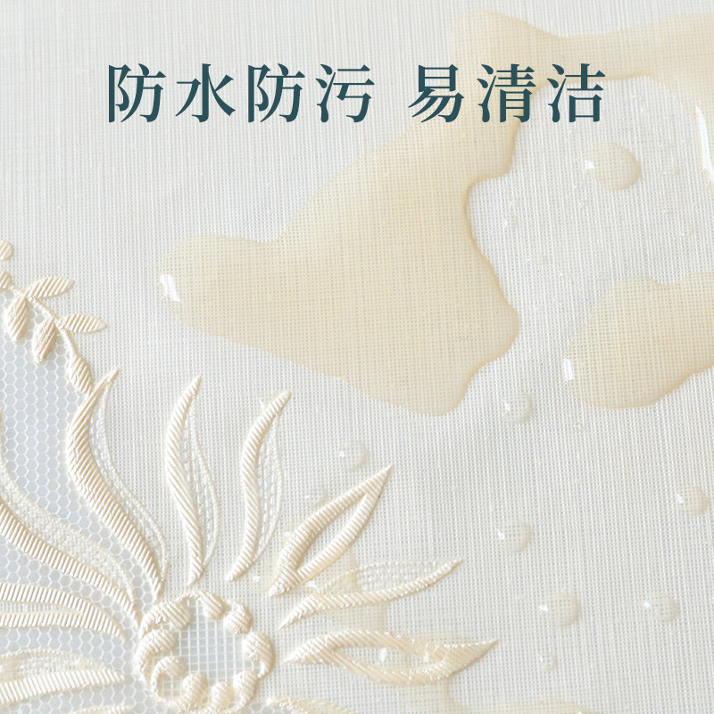 烫金桌布防水防油免洗c塑料防烫茶几布艺in台布长方形餐桌垫