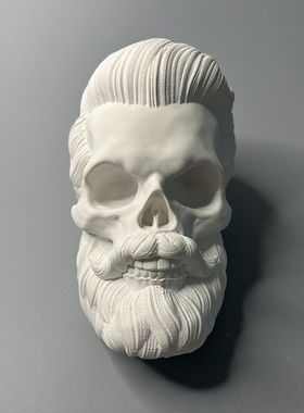 万圣节创意艺术骷髅潮流石像扩香石整蛊礼品酒吧装饰品