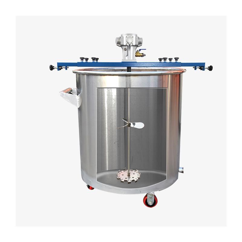 小型分散机搅拌桨IBC吨桶1000L气动搅拌机油漆涂料工业胶水搅厂家