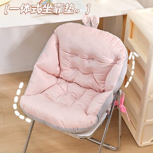 坐垫靠垫学生宿舍椅垫床上一体式护腰屁垫办公室加厚防滑靠背座椅