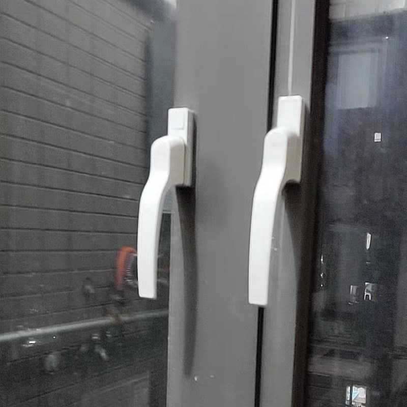联动锁柄升级配件转动锁扣拉手门窗加厚执手锁外开塑钢把手联动