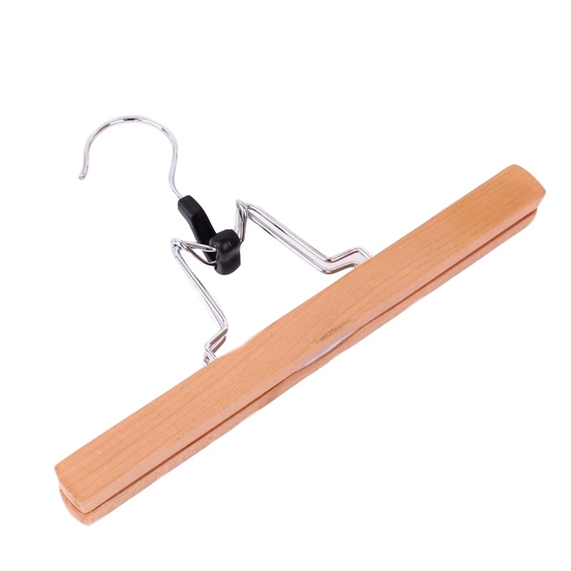 抖音汉服衣架专用裙夹马面一片式j裙夹实木衣架防滑无痕防炸褶