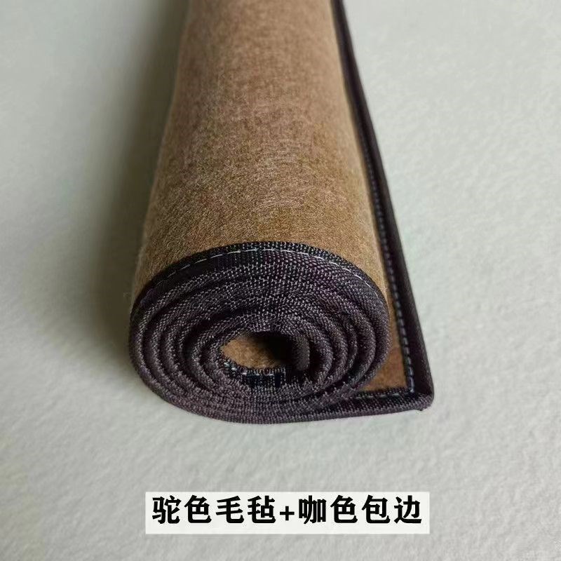包边加厚纯羊毛书画毡书画毛毡垫书法毡垫国画毛毡垫背景墙毡