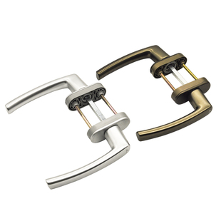 oo面标准执手锁 铝包木对穿执手 平门传动执手 阳台门把手