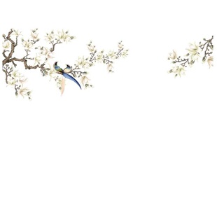 无缝壁布刺绣独绣背景墙新款印加绣新山水鸟客厅电视沙发壁