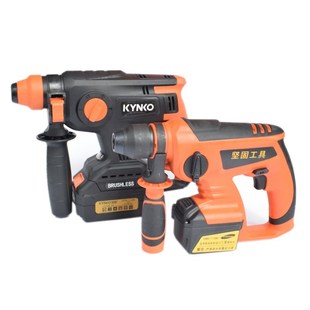 坚固2多功能无刷锤电镐充电式 冲击钻D7722混凝土钻孔螺丝