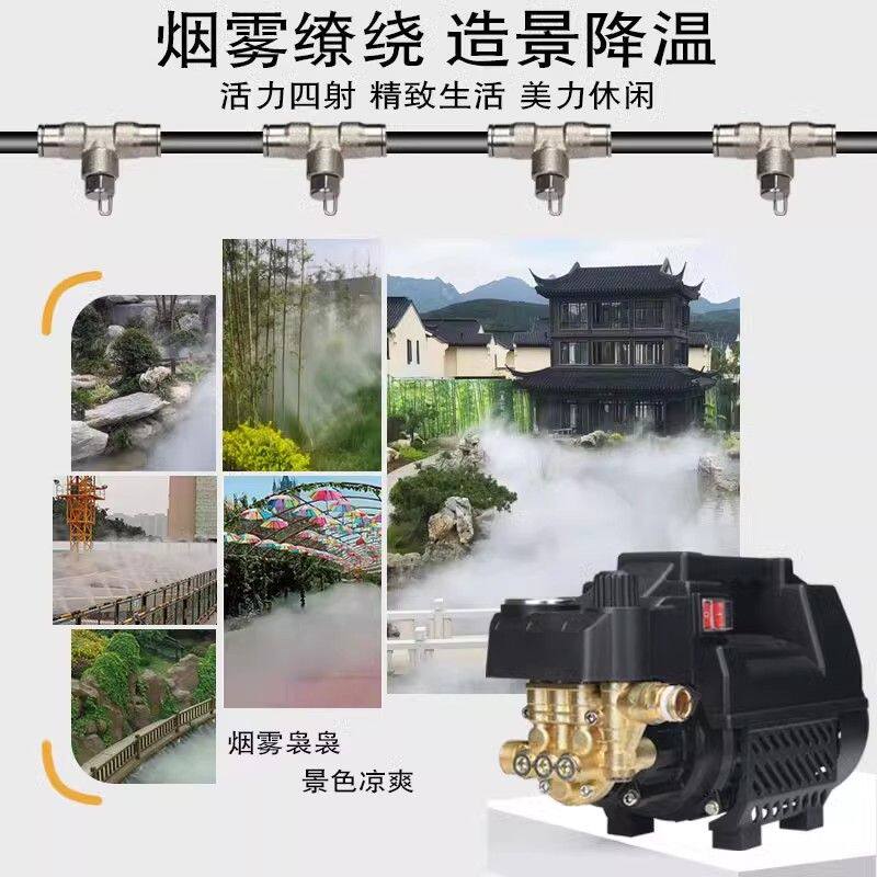 园林户外场所造景雾森系