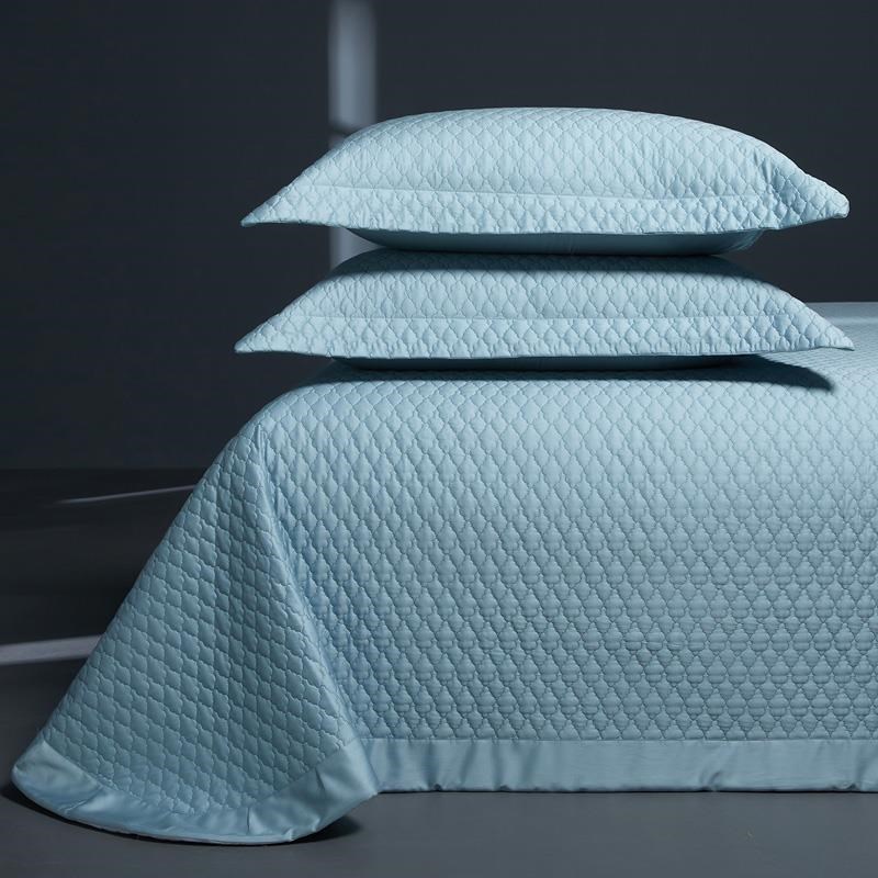 高级感120S夹棉床盖三件套天丝棉床单四件套四季通用20Y24加大床