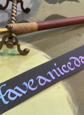 woojo涂涂乐变色龙水彩珠光固体颜料中英文书法绘画单块