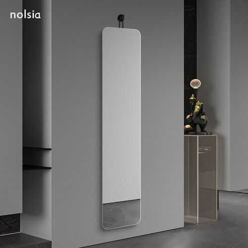 超窄长镜子全身镜小户型墙壁挂式等身穿衣镜女生卧室试衣镜