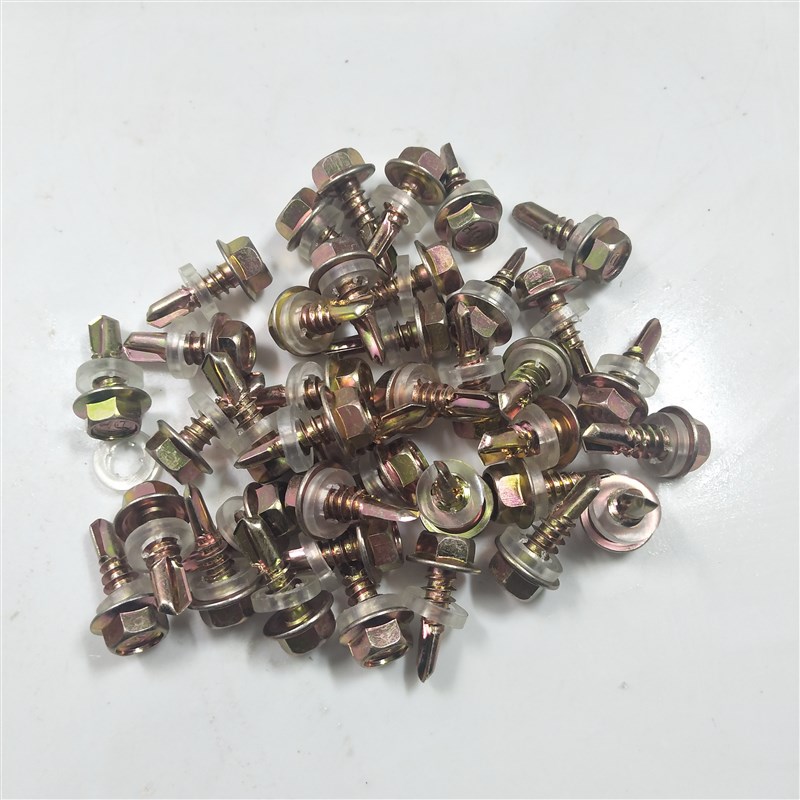 六角钻尾螺钉彩钢瓦钉燕尾丝自钻自攻螺丝M. 19-2钻尾丝