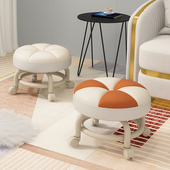 万向轮小滑轮矮凳客厅卧室圆美缝修脚矮凳儿童学步凳