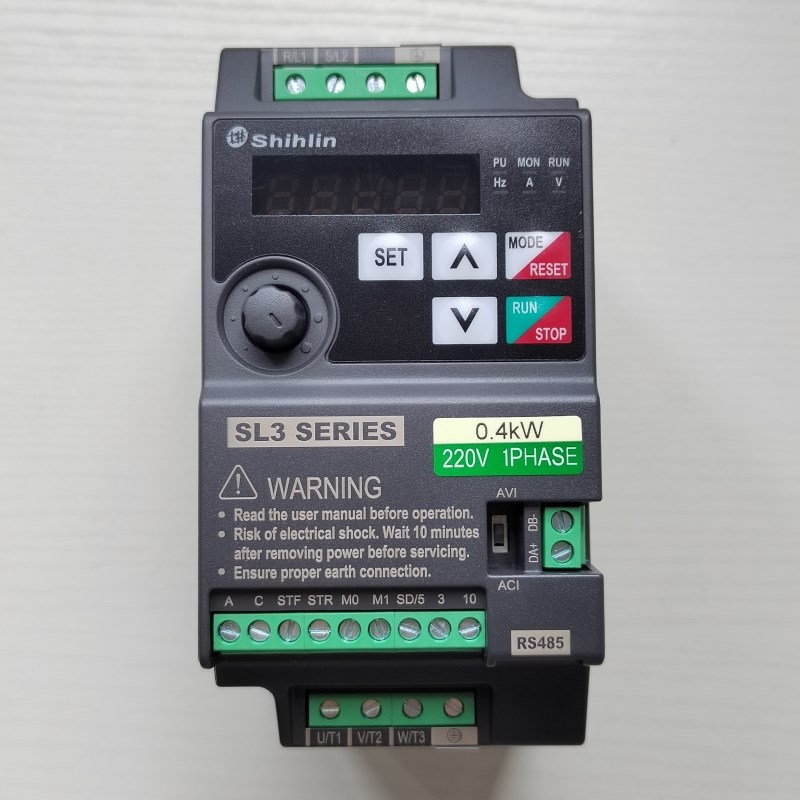 士林变频器单相220V SL3-021-1.5K2.2K 043-0.75K三相380调速控制
