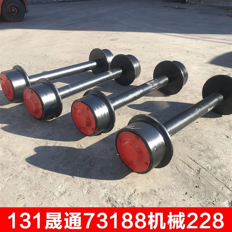 煤矿用300矿车轮n对600轨距矿车轮对空心铸铁矿车轮对厂家