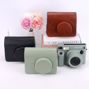 摄影包wide 400拍立得皮质复古相机包 适用PU保护套相机套收纳包