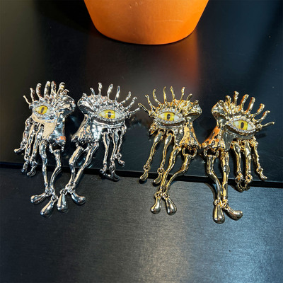 原创设计铜女【原创设计】耳环