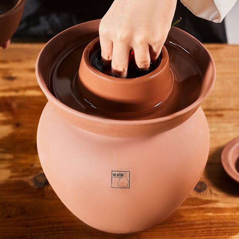 荣州陶土陶无釉泡菜坛子家用老式酸菜坛四川细陶泡菜罐陶瓷咸菜罐,厨房/烹饪用具,泡菜罐/坛,淘宝优惠券,粉丝福利购,淘宝优惠卷