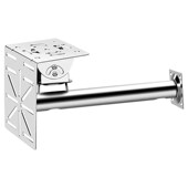 摄像头加长杆监控支架室外室外球壁装 围墙辅助转接加厚