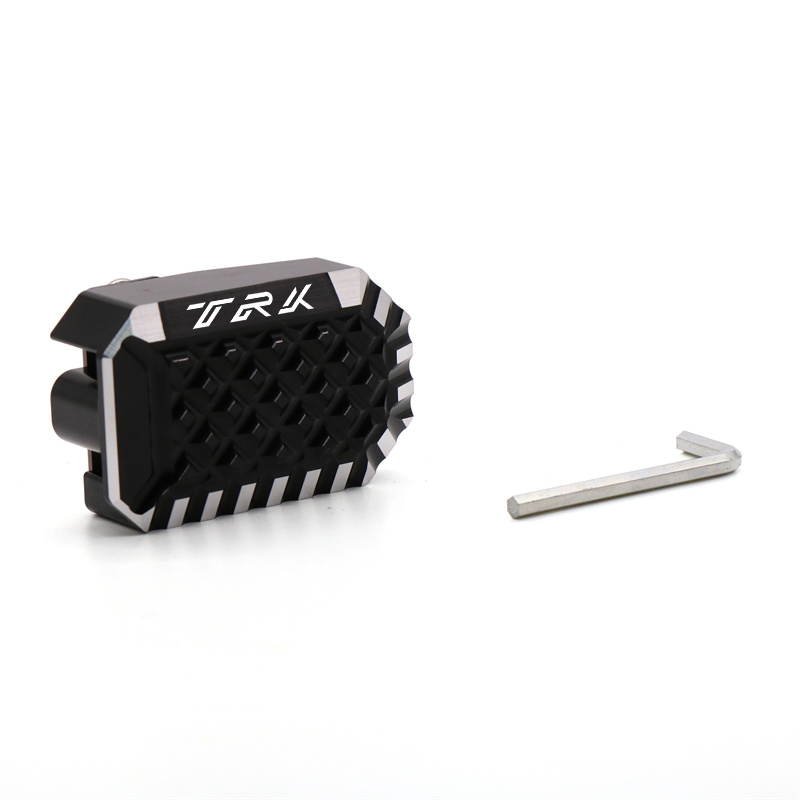 适用贝纳利金鹏TRK702 TRK702X改装加大加宽刹车踏板边脚撑垫块