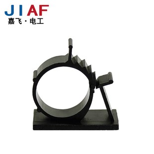 理线管固定座 理线夹子支架 带胶调节线扣 卡扣背胶线夹只装