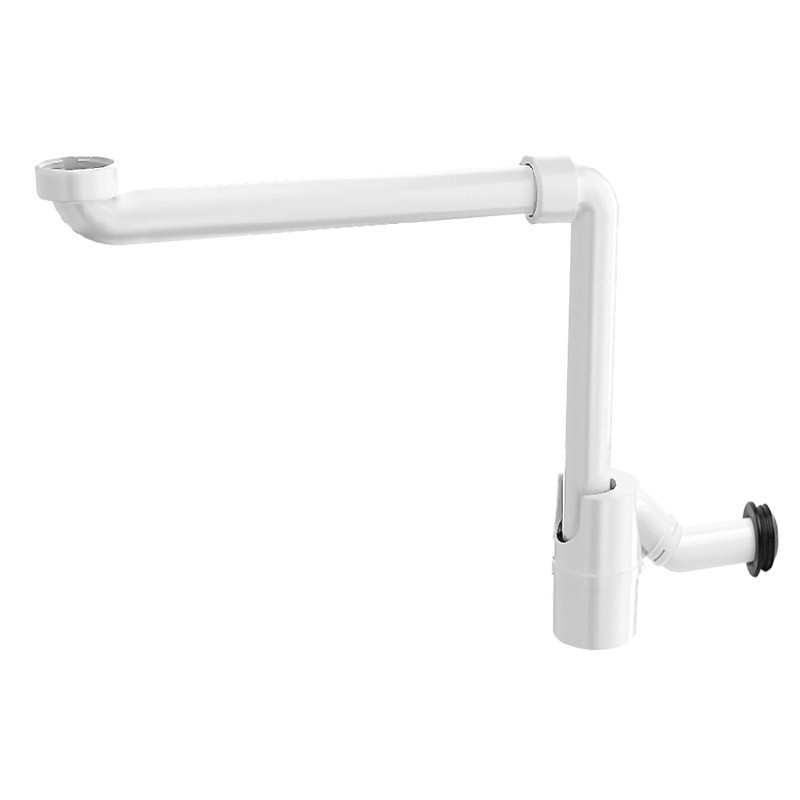 台盆防臭下水管存水弯水封排水空间整洁J适配浴室柜墙排地排卫生