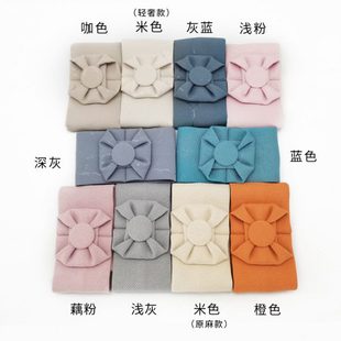 可调节布艺蝴蝶结窗帘扣收拢带扎束带润宁 厂促轻奢窗帘绑带一对装