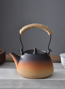 防烫缠绕绳套隔热铁汤锅耳朵柄茶壶把手耳防火耐高温麻绳编织装饰